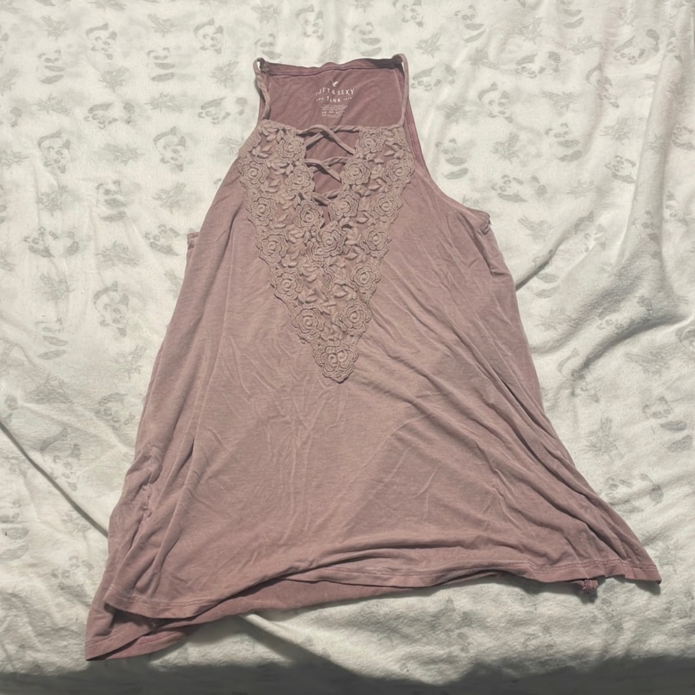 Pink tank top